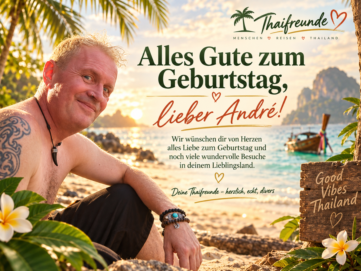 Geburtstagsgruß für André Kummer Gabriel