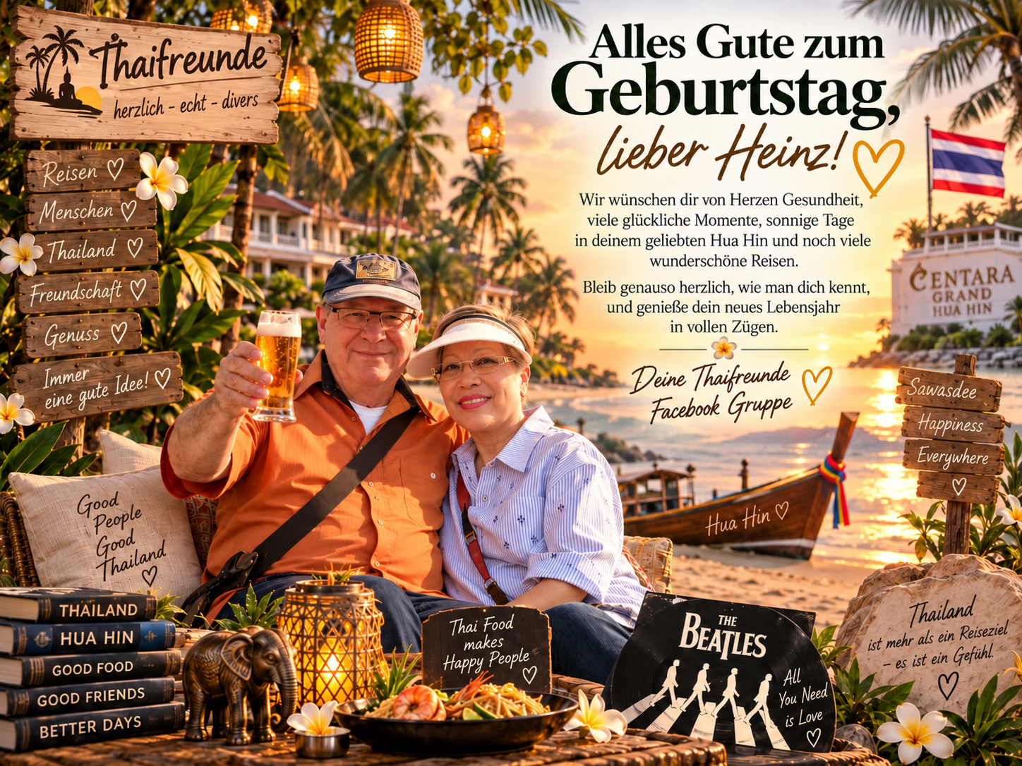 Geburtstagsgruß für Lolo Heinz